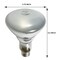GE 65w BR30 610Lm Flood Reflector Incandescent Soft White Bulb